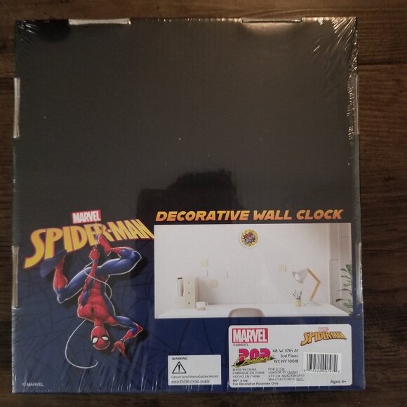 Marvel Spider-man Wall Clock - Picture 3 of 4